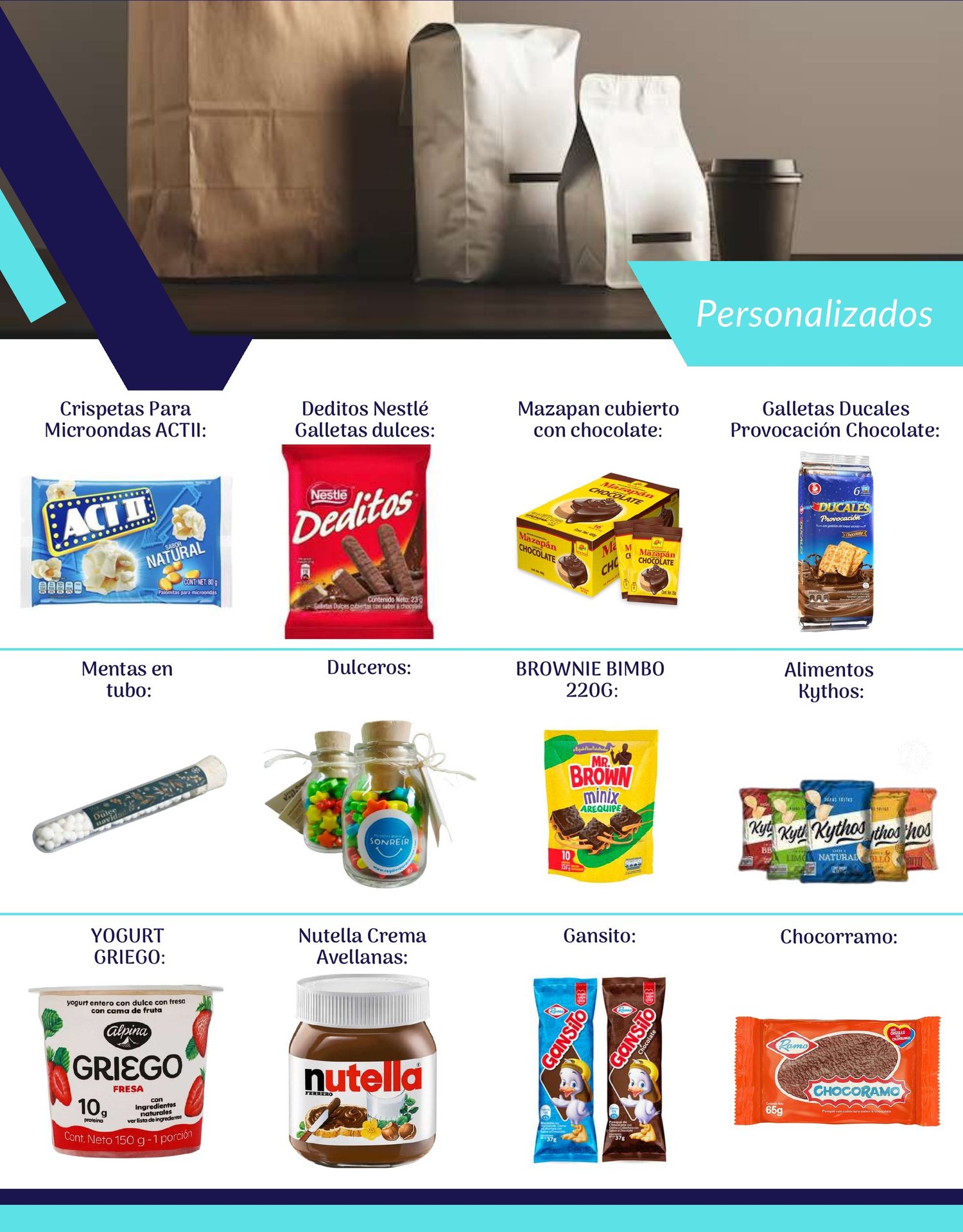 Catálogo Refrigerios Corporativos - página 1